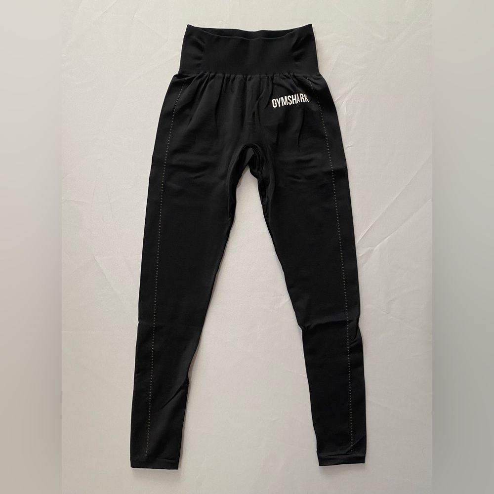 Gymshark Breeze Lightweight Seamless Black Leggings Women's size XS
